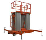 Compact Design Order Picker Forklift Work Platform Four Mast 125kg - 200kg Capacity
