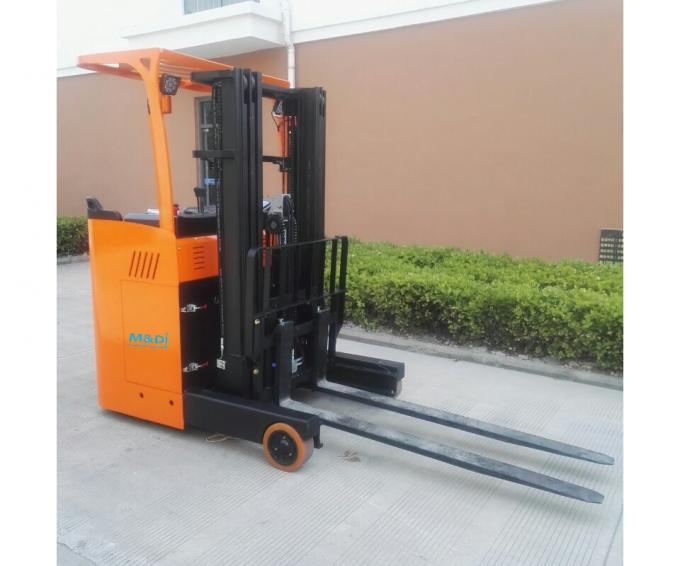 2500kg Pallet được cung cấp năng lượng AC Motor Reach Stacker Forklift 0