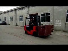 AC Motor Electric Forklift Truck  3000mm  Lifting Height 3635kg Service Weight